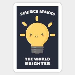 Kawaii Science Pun Humor T-Shirt Sticker